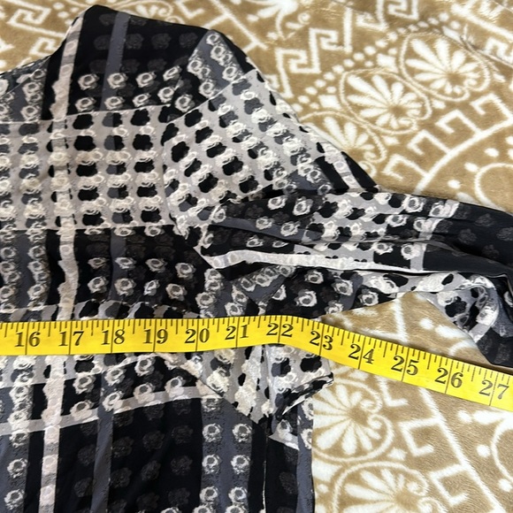 NWT Thakoon Design Nation Womens L Carnaby Street Dotted Shift Dress Black Gray - Picture 11 of 12